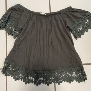 Off shoulder blouse